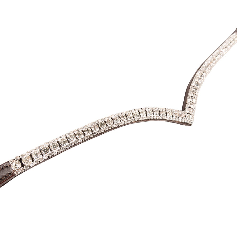 ProPresicce Signature V Diamante Browband by Hy Equestrian