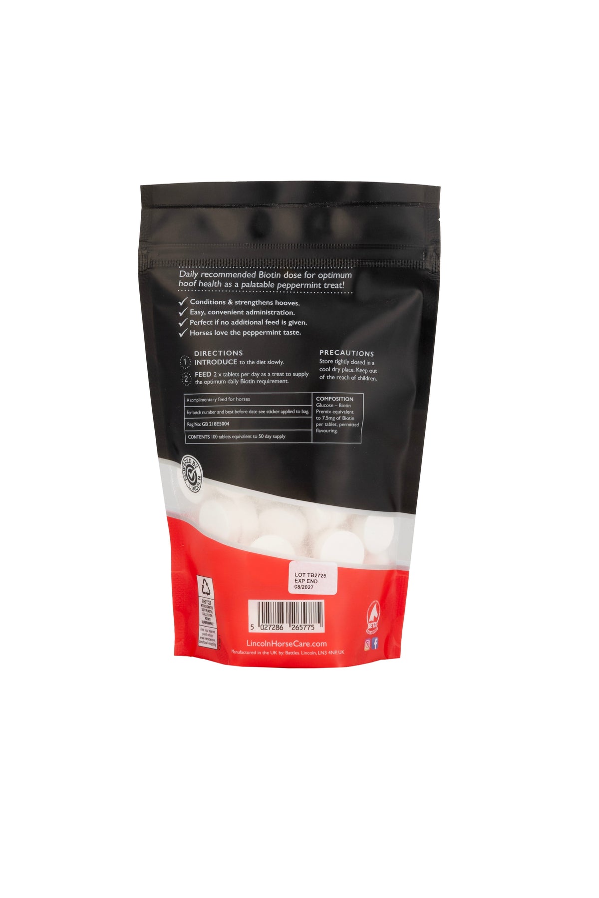 Lincoln Biotin Daily Tablets