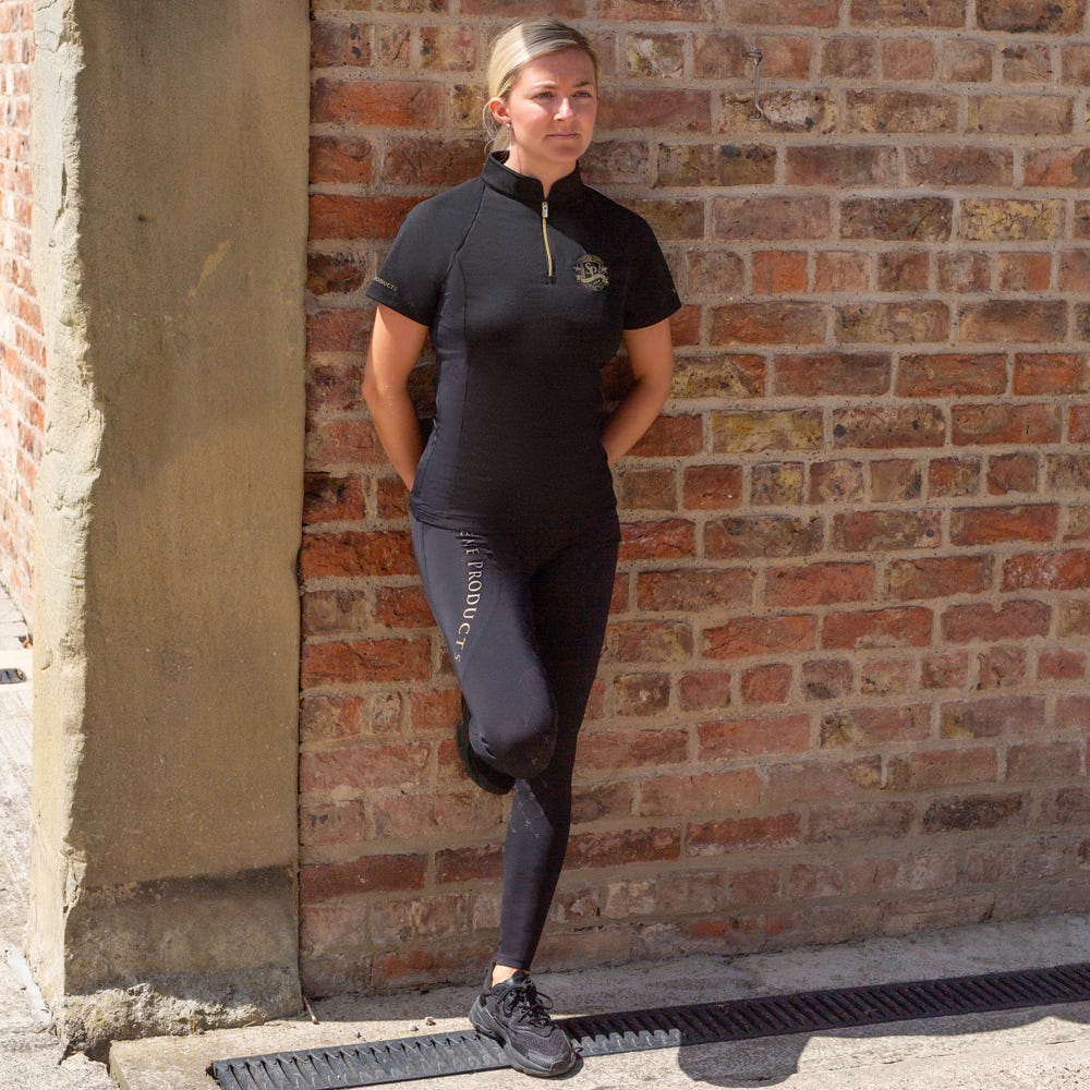 Supreme Products Junior Show Rider Short Sleeve Base Layer