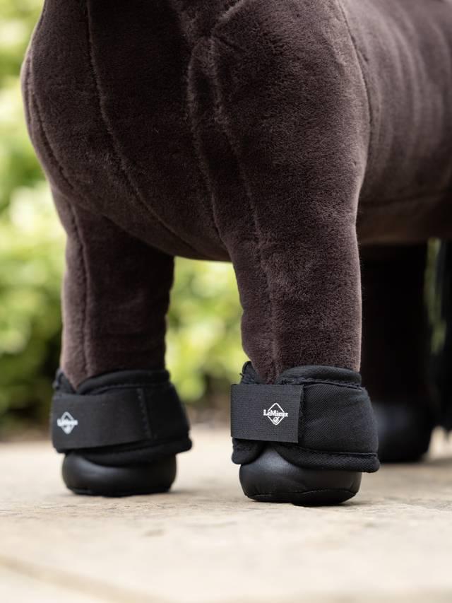 LeMieux Toy Pony Over Reach Boots - Black