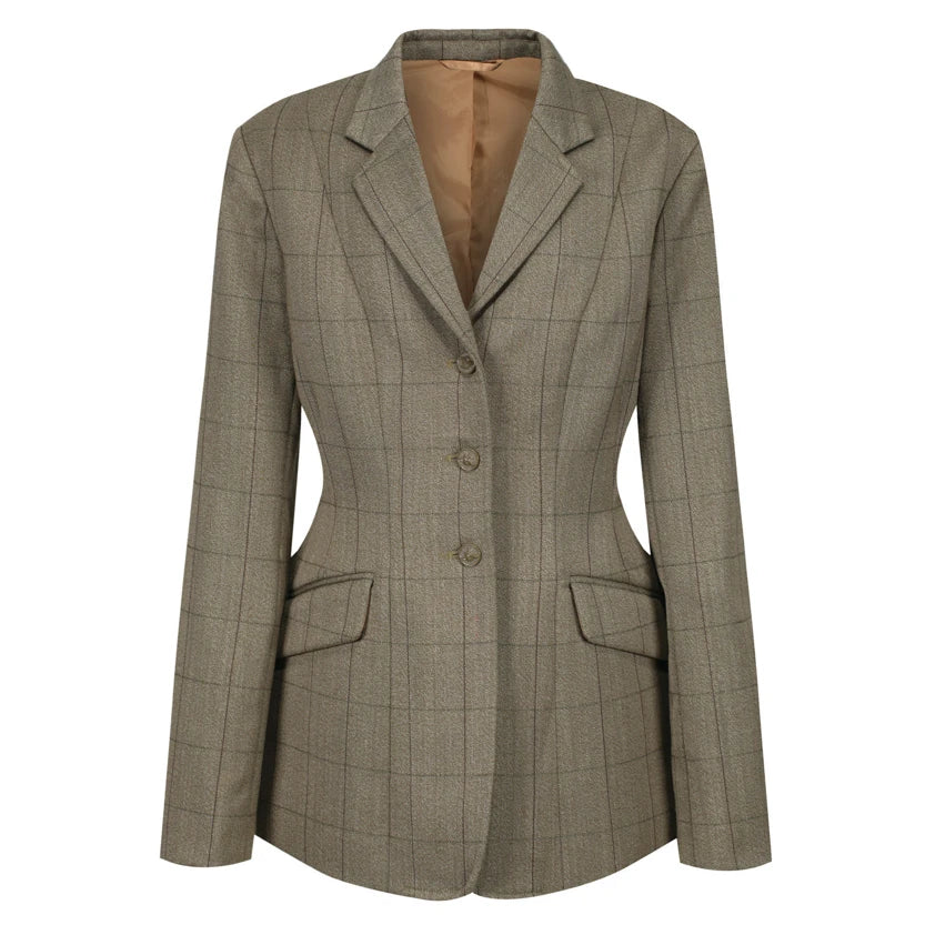 Foxbury Tweed Riding Jacket - Brown