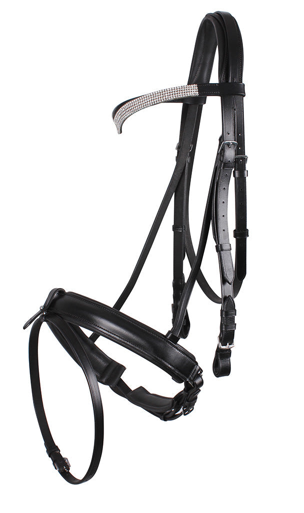 Draft Shire Horse Elegance Bridle - Nags Essentials