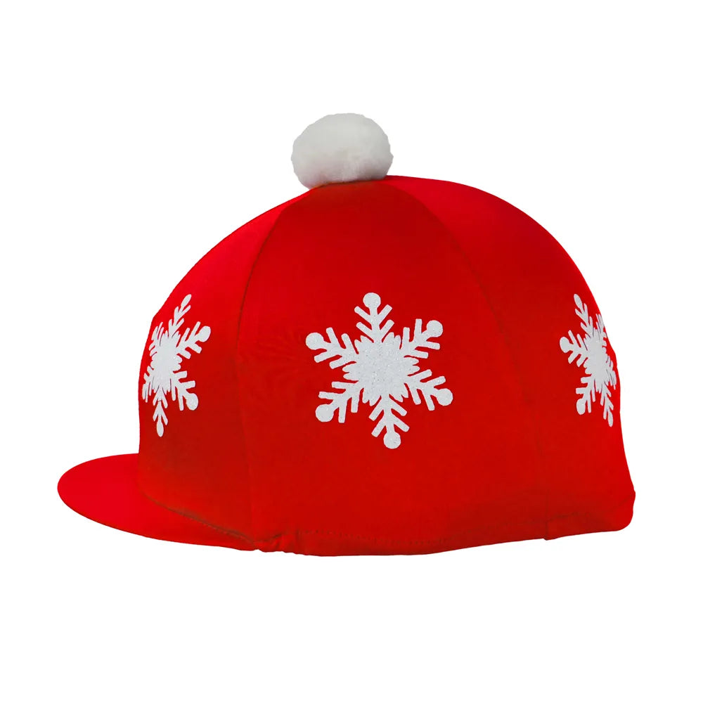 HyFASHION Snowflake with Pom Pom Hat Cover