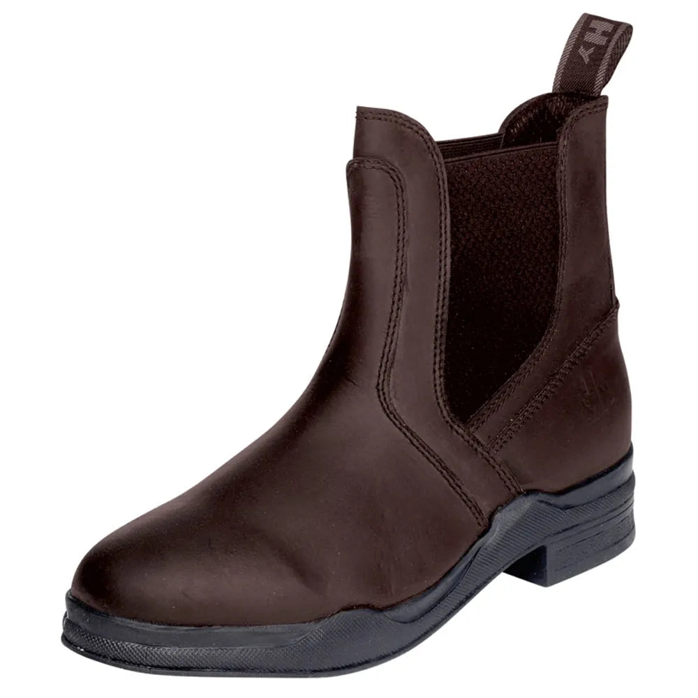Hy Equestrian Children's Wax Leather Jodhpur Boots