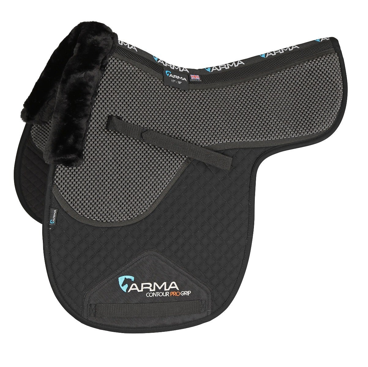ARMA Soft Grip Numnah - Black