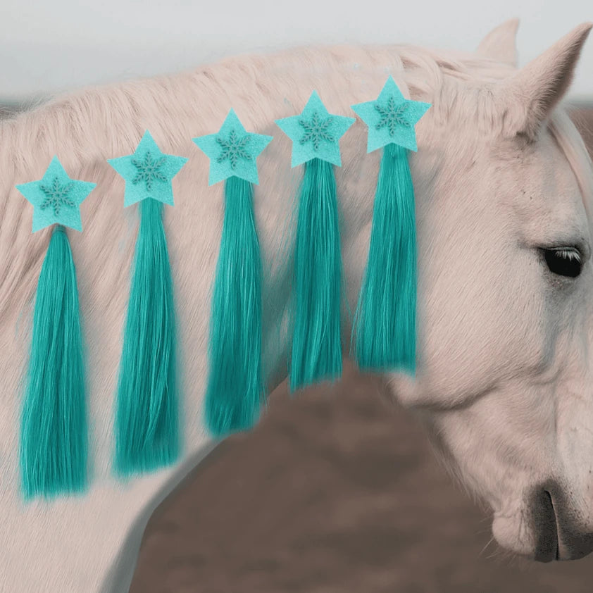 Icicle Horse Mane Tassels (5 Pack)