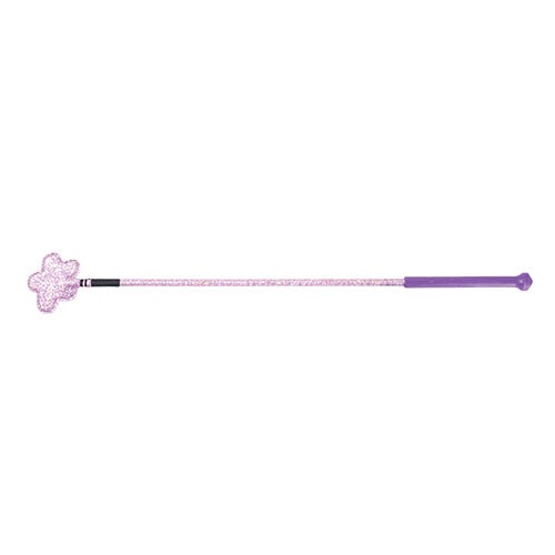 Hy Equestrian Riding Whip Glitter Flower