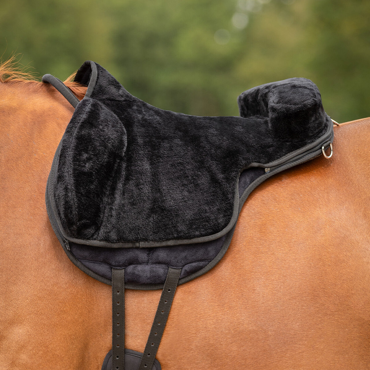 Bareback pad super soft Black