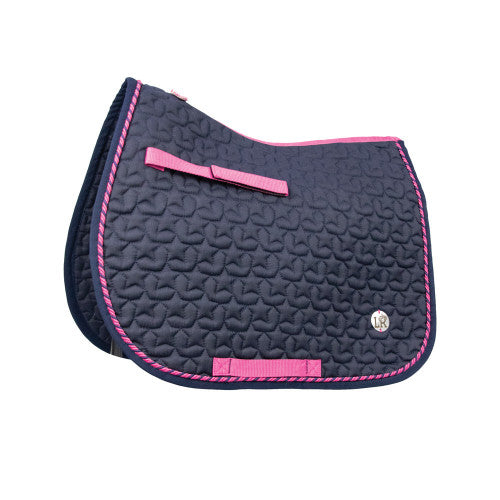Suzie Saddle Pad by Little Rider - Navy
