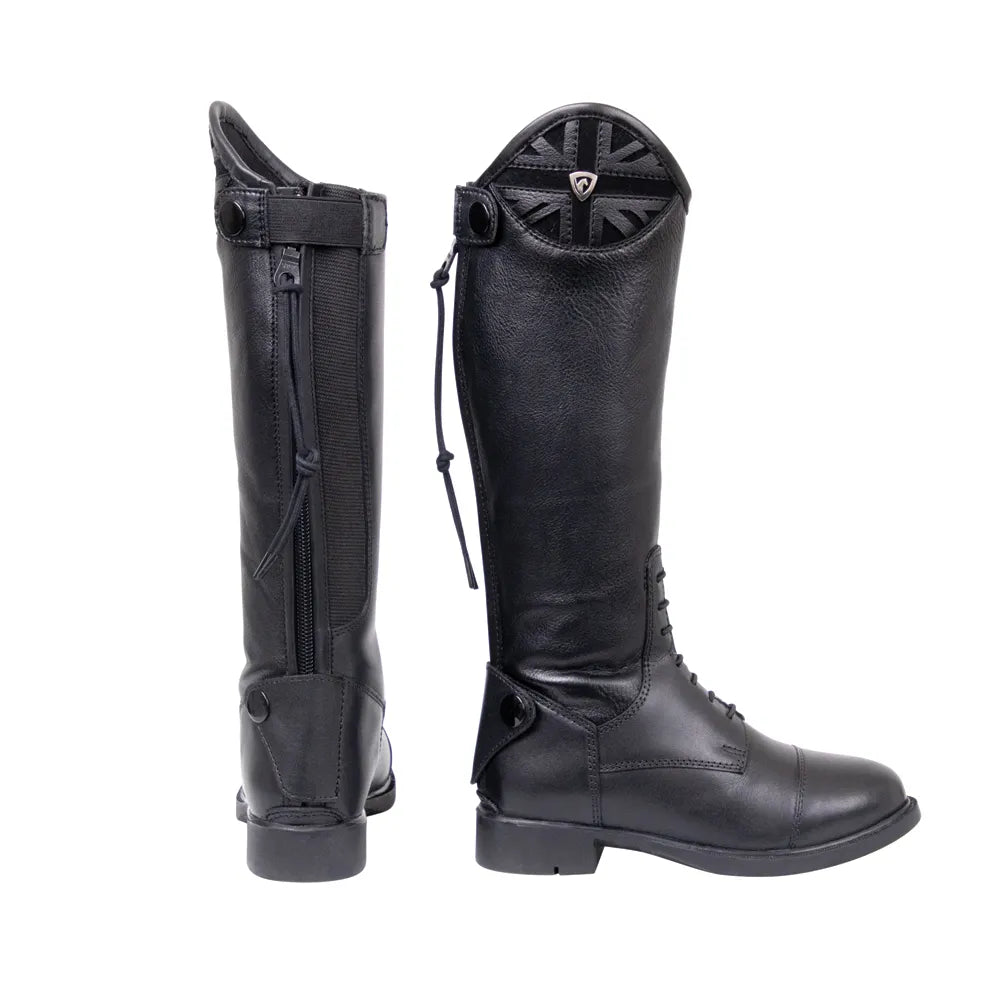 Hy Equestrian Union Jack Childs Riding Boots