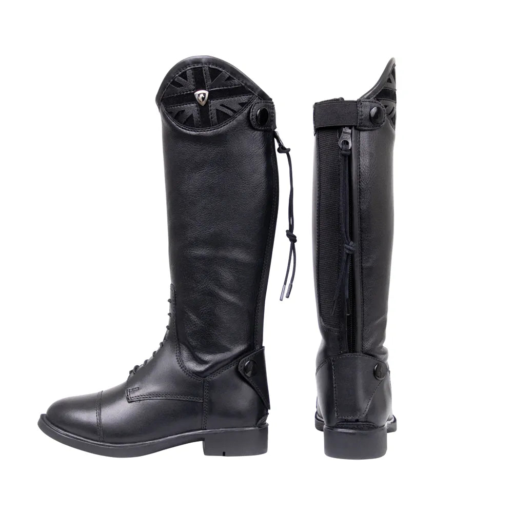 Hy Equestrian Union Jack Childs Riding Boots