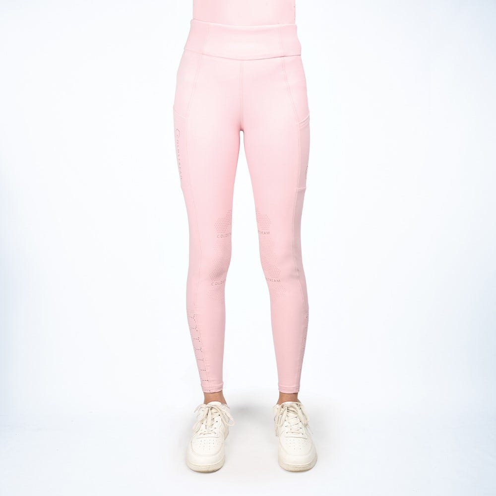 Coldstream Cranshaws Riding Tights - Blush Pink
