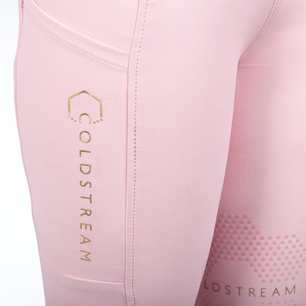 Coldstream Next Generation Cranshaws Riding Tights - Blush Pink