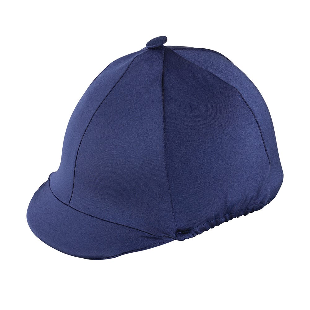 Hy Equestrian Lycra Hat Cover with Peak Pocket