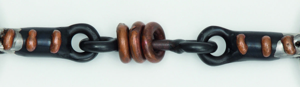 Sweet Iron Copper Roller Snaffle - Nags Essentials