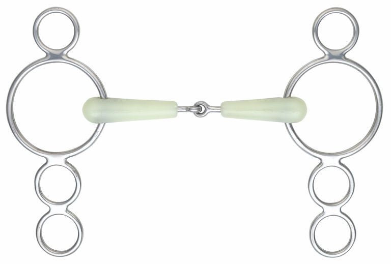 Equikind Three Ring Jointed Dutch Gag