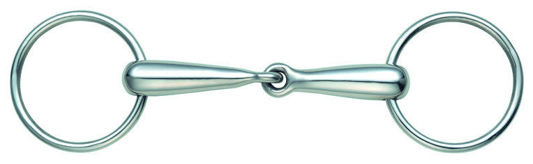 Hollow Mouth Loose Ring Snaffle Bit - Nags Essentials