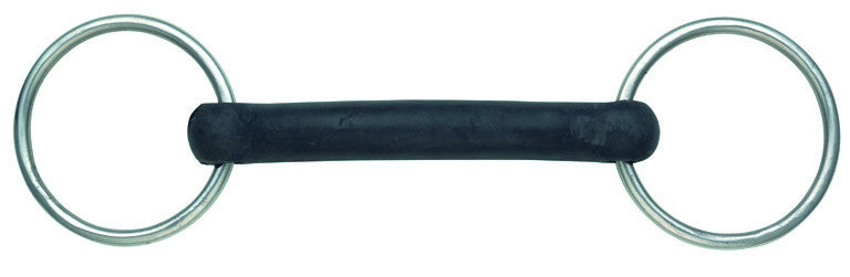 Hard Rubber Mouth Snaffle Bit - Nags Essentials