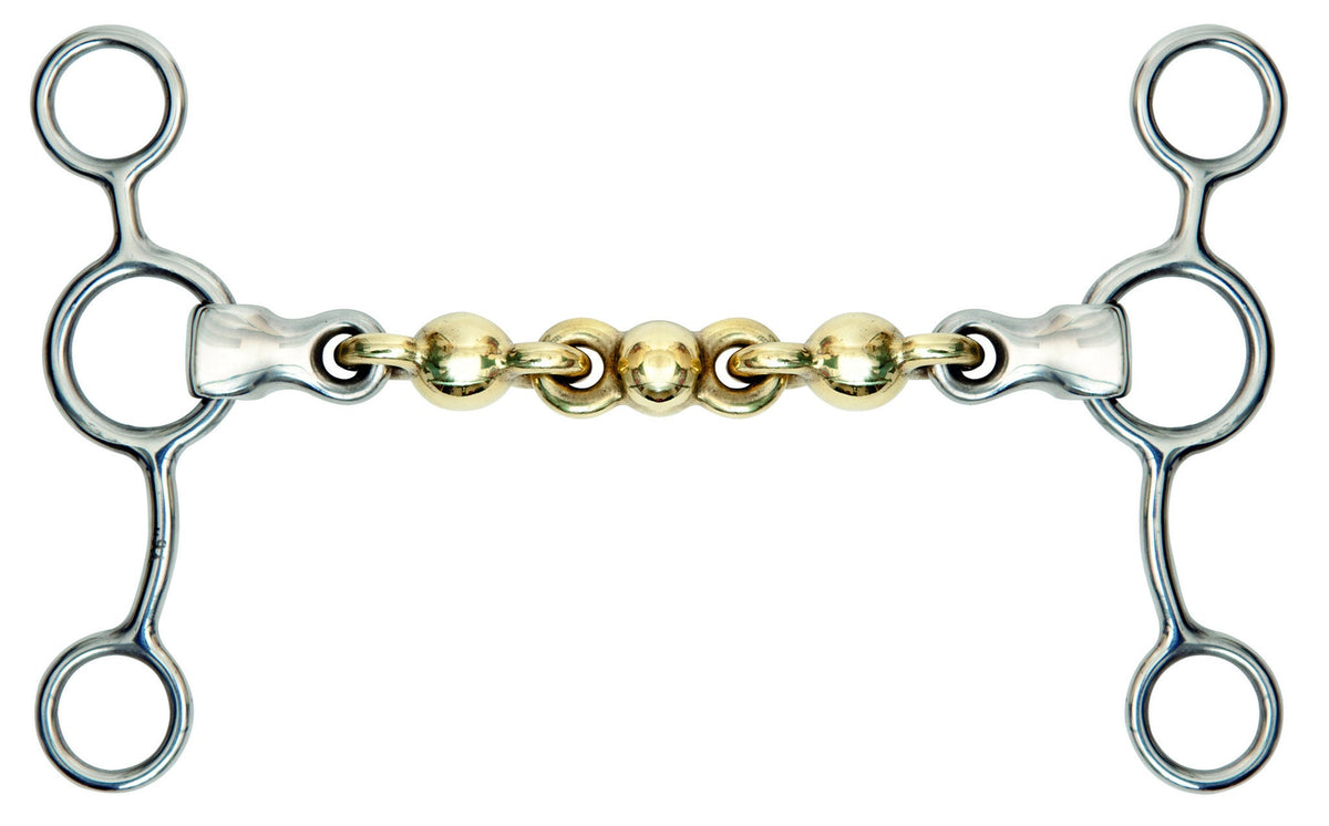 Tom Thumb Waterford Bit with Brass Alloy Mouth - Nags Essentials