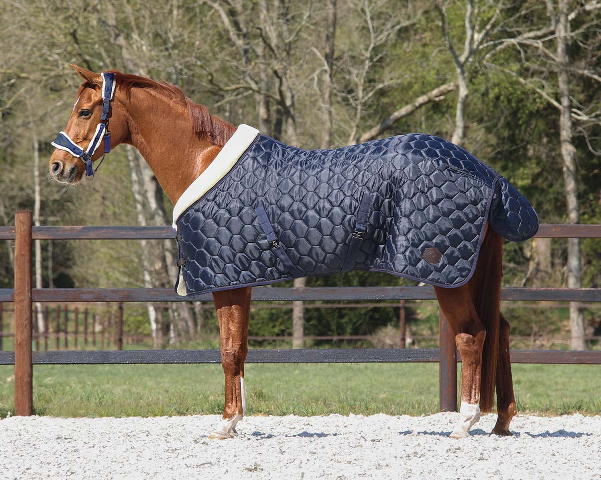 Classy 100g Stable Rug - Navy