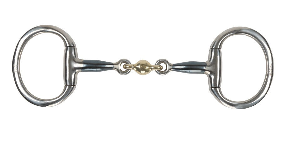 Blue Sweet Iron Flat Eggbutt with Lozenge - Nags Essentials