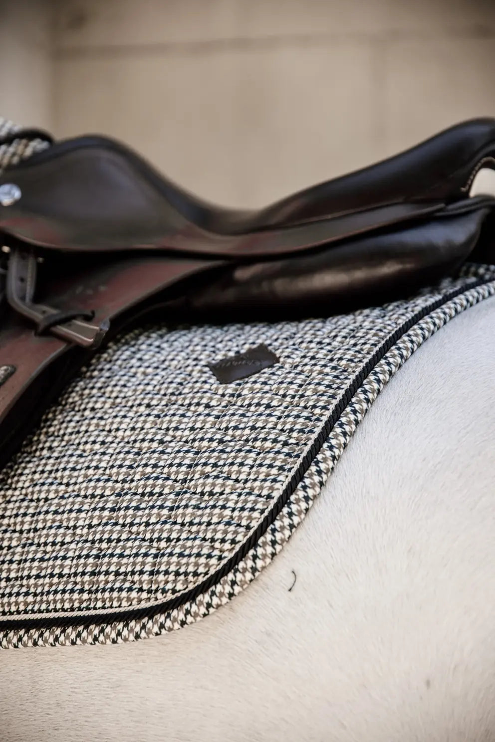 Kentucky Saddle Pad Pied De Poule Jumping