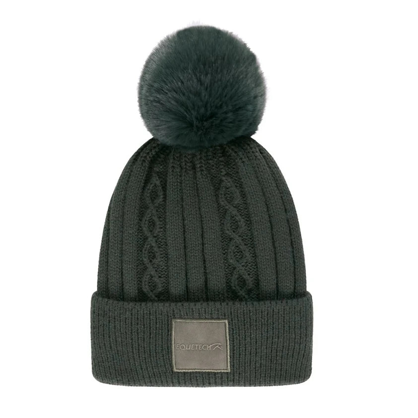 Reknit Recycled Cable Waterproof Knit Hat -Alpine