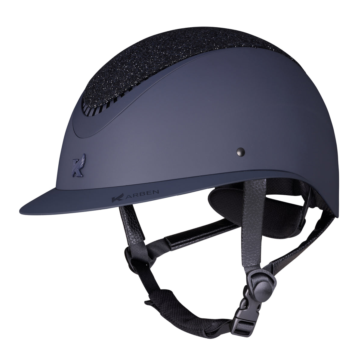 Karben Lia Ellipse Riding Hat - Navy
