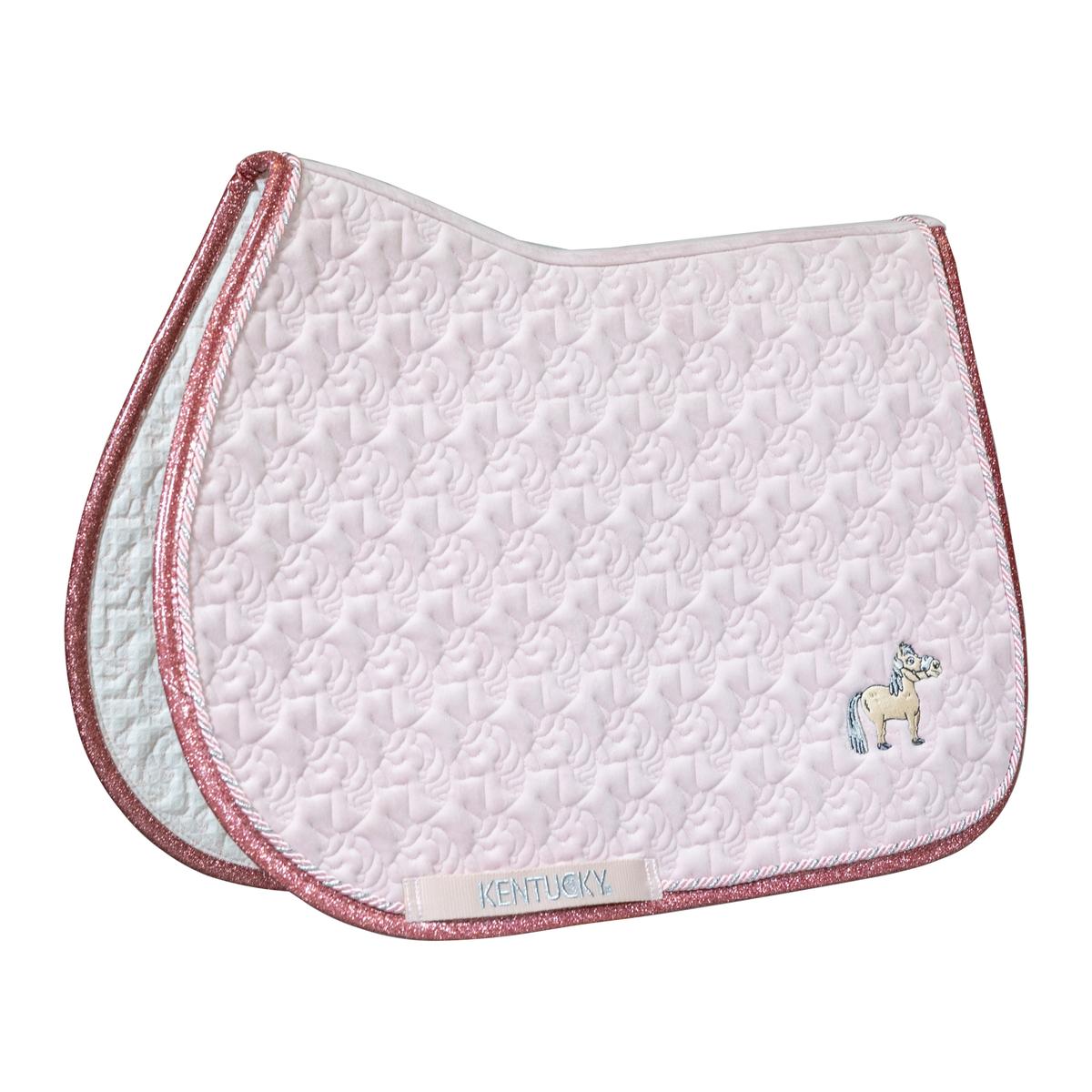 Kentucky Saddle Pad Unicorn Head Glitter