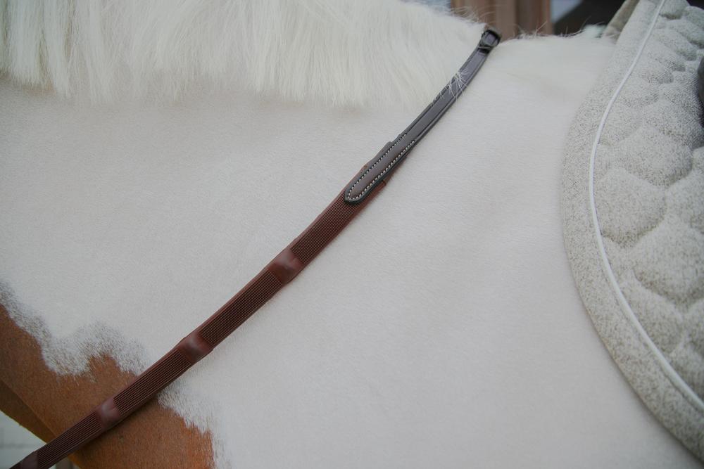 Dyon 1/2 Rubber Reins with 7 integrated Stops