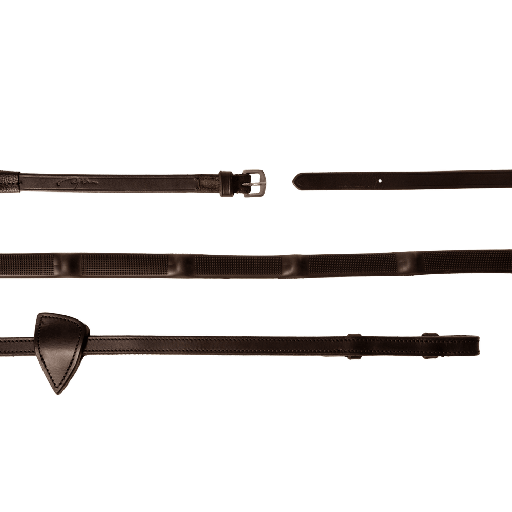 Dyon 1/2 Rubber Reins with 7 integrated Stops