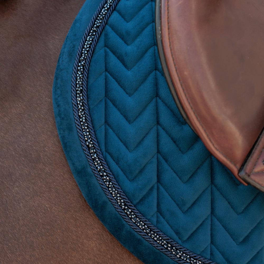 Kentucky Saddle Pad Velvet Mini Peals Jumping