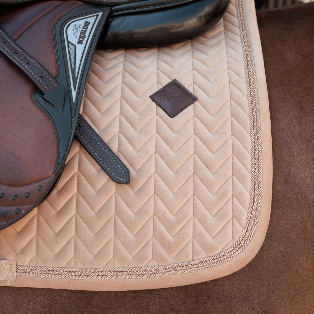 Kentucky Saddle Pad Velvet Mini Peals Jumping
