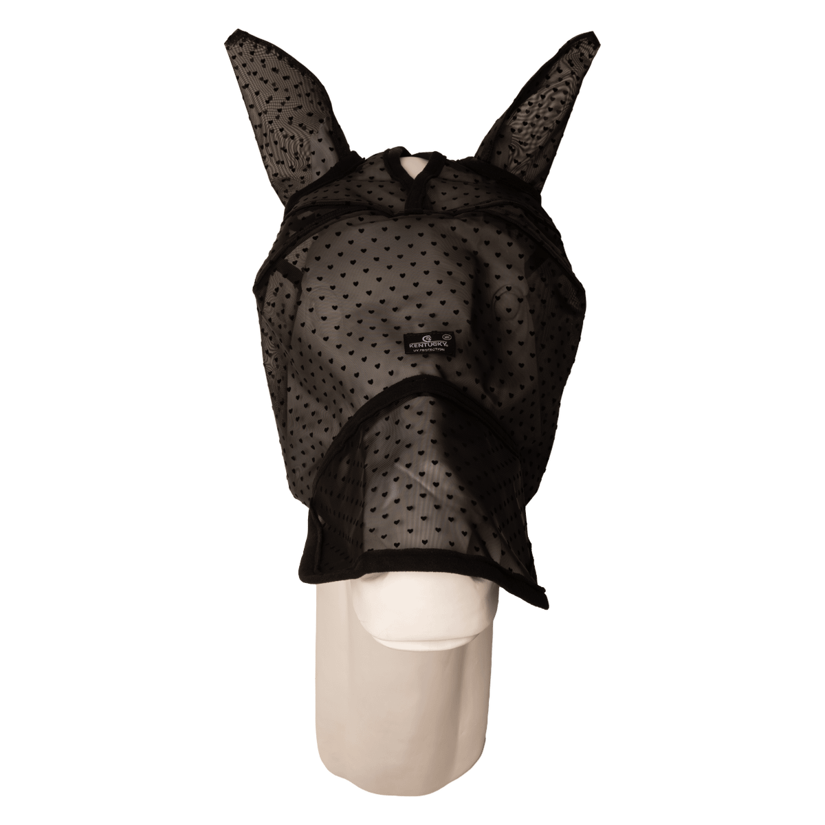 Kentucky Fly Mask Heart with Ears and Nose