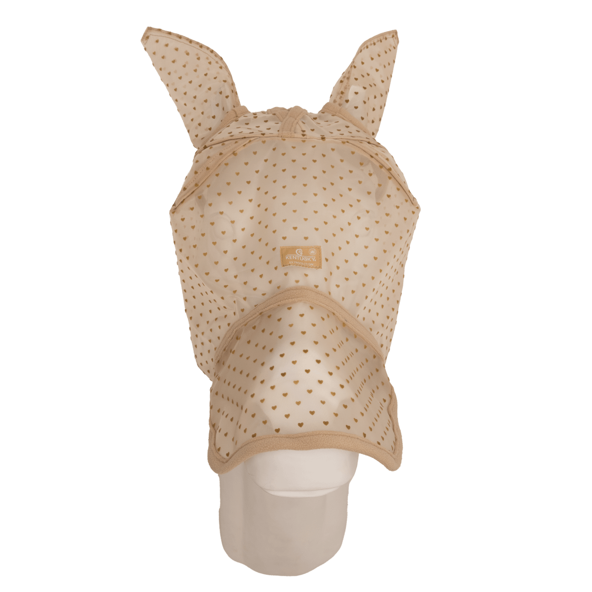 Kentucky Fly Mask Heart with Ears and Nose