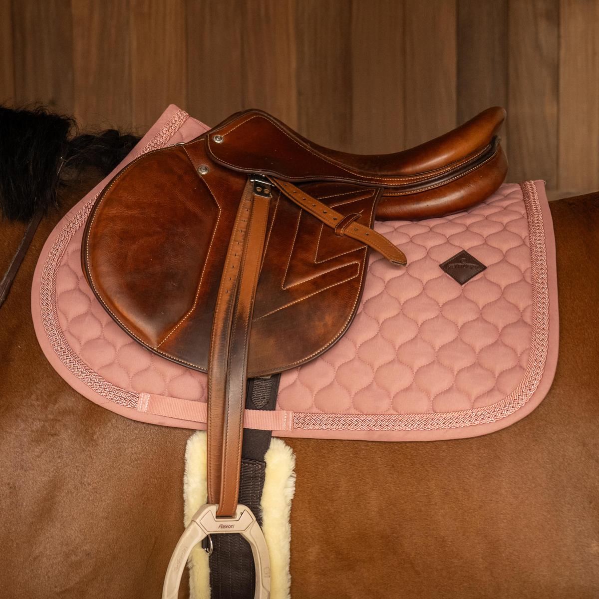Kentucky Saddle Pad Onion Plaited Glitter Rope Show Jumping