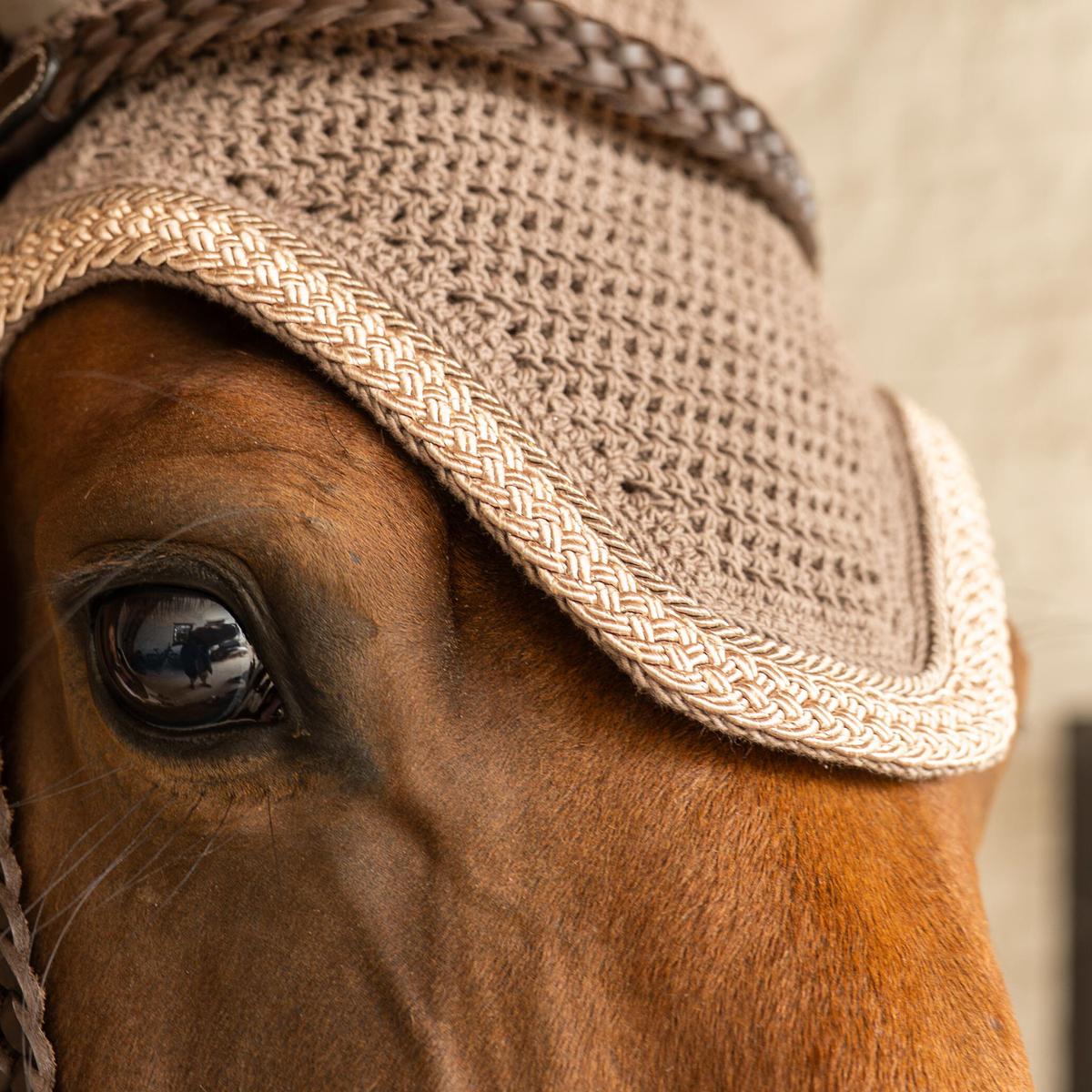 Kentucky Fly Veil Wellington Plaited Glitter Rope