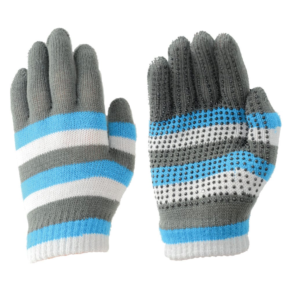 Hy Equestrian Magic Striped Gloves
