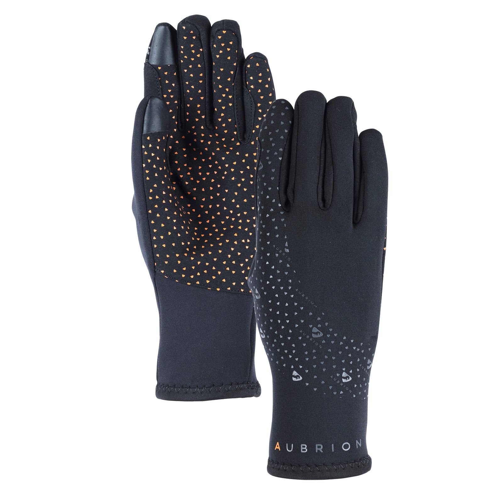 Aubrion Neoprene Super Grip Riding Gloves - Black
