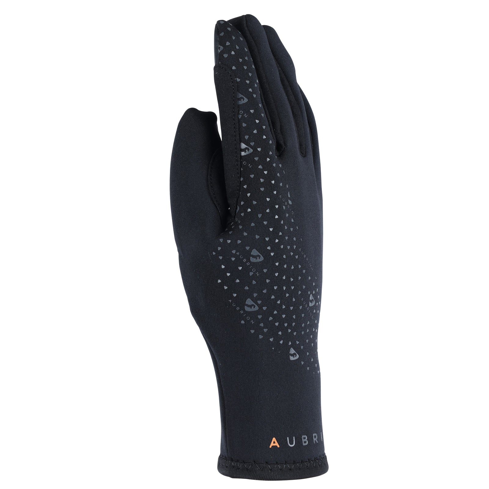 Aubrion Neoprene Super Grip Riding Gloves - Black