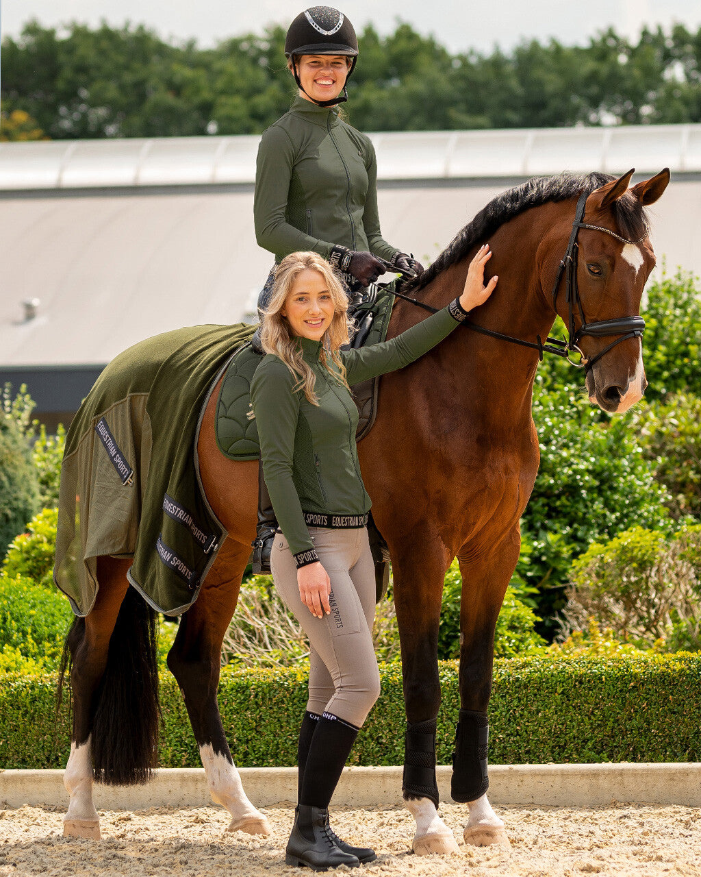 Jorine Sweat Jacket - Olive