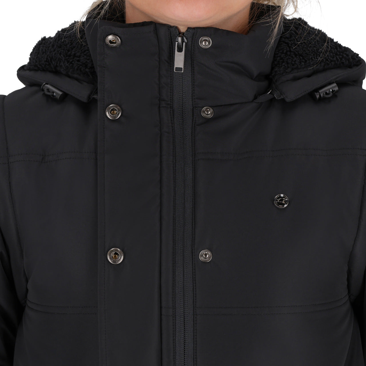 Rayah Winter Jacket with detachable sleeves
