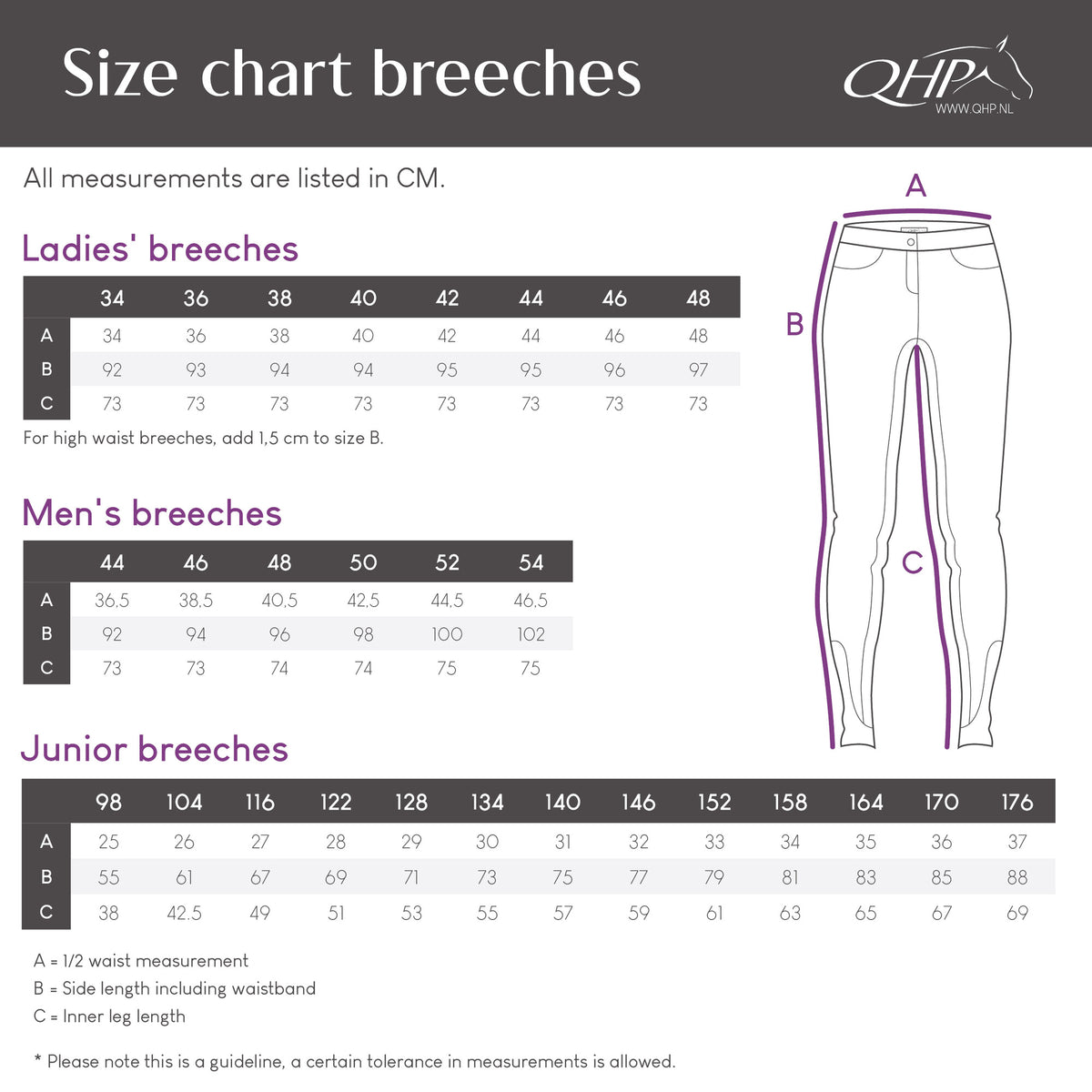 Avenna Riding Tights Full Grip