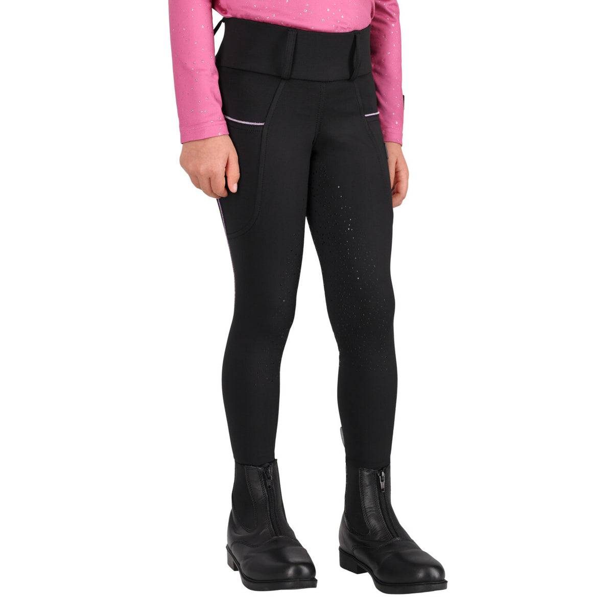Isalyn Junior Full Grip Riding Tights