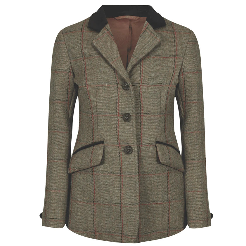 Equetech Junior Launton Deluxe Tweed Riding Jacket