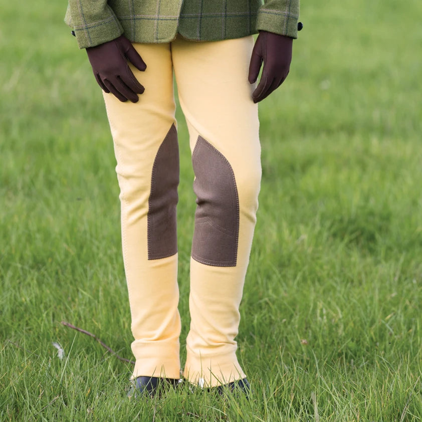 Junior Deluxe Prima Jodhpurs - Canary