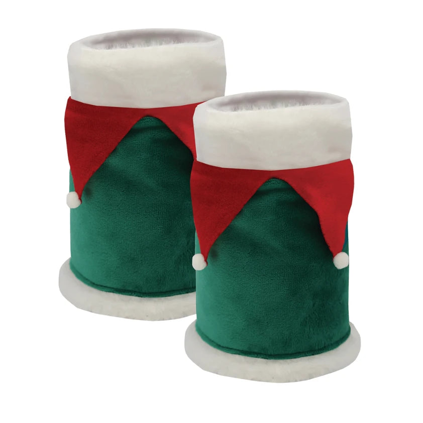 Festive Elf Horse Leg Wraps - Pair