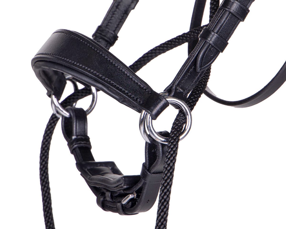 Thunderbolt Bitless Bridle - Black