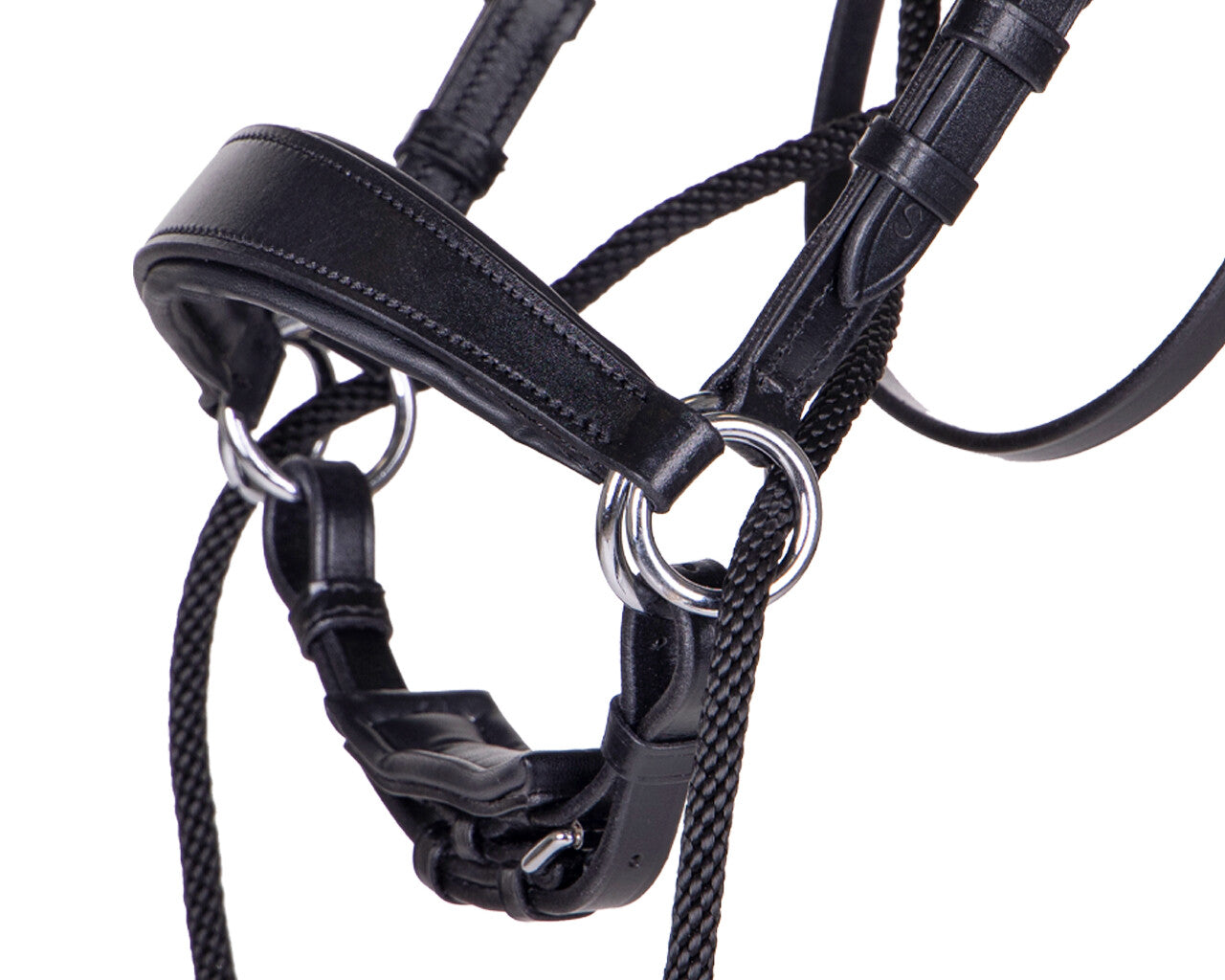 Thunderbolt Bitless Bridle - Black