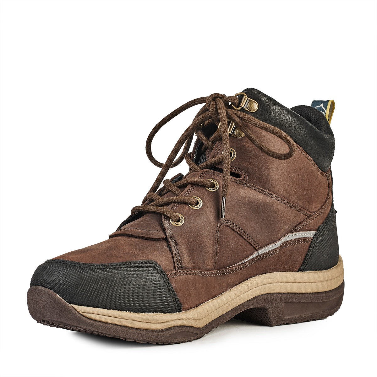 Moretta Eleonora Lace Front XGRIP Boots - Brown